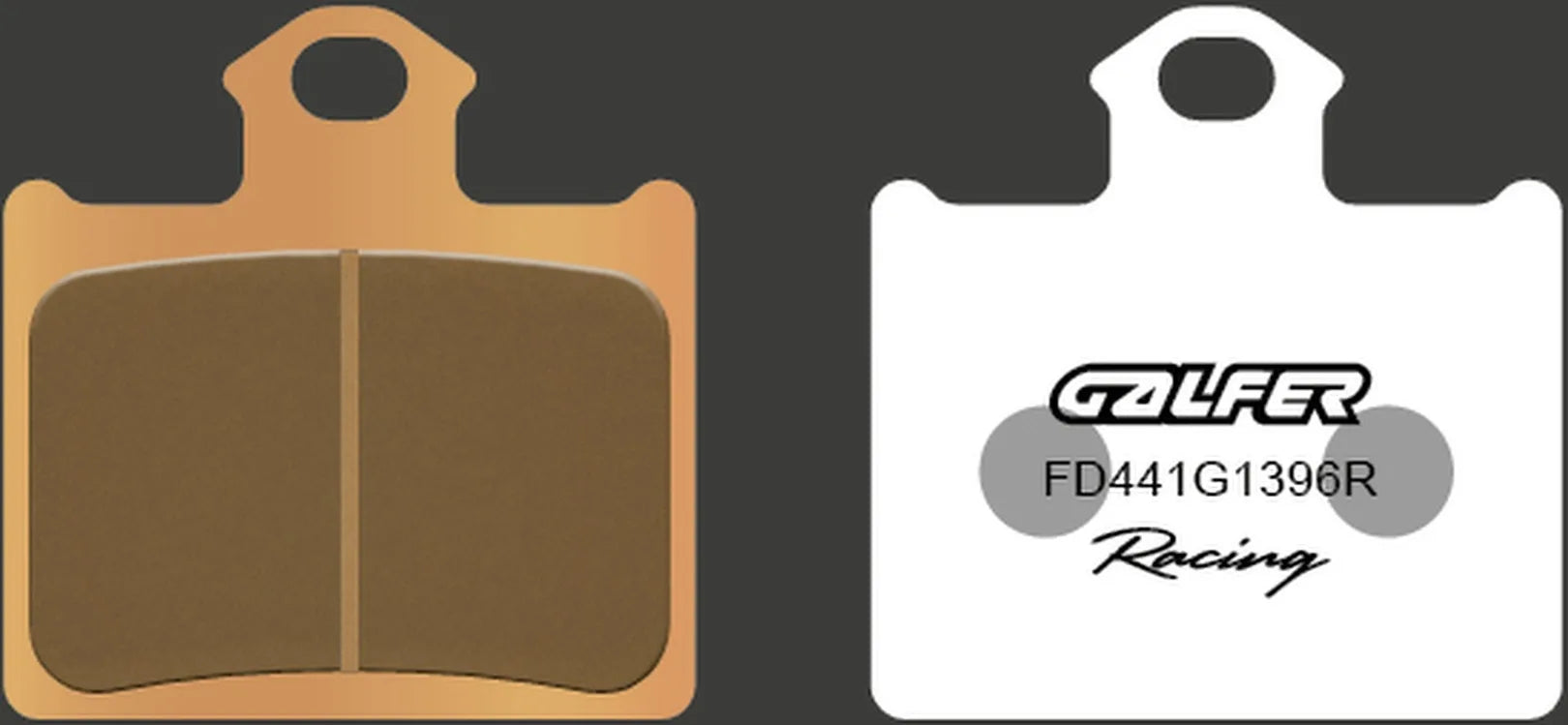 Rear Sintered Racing Off-Road Brake Pads - Galfer Compatible With Pitom Arrabbiata 160 (2022)