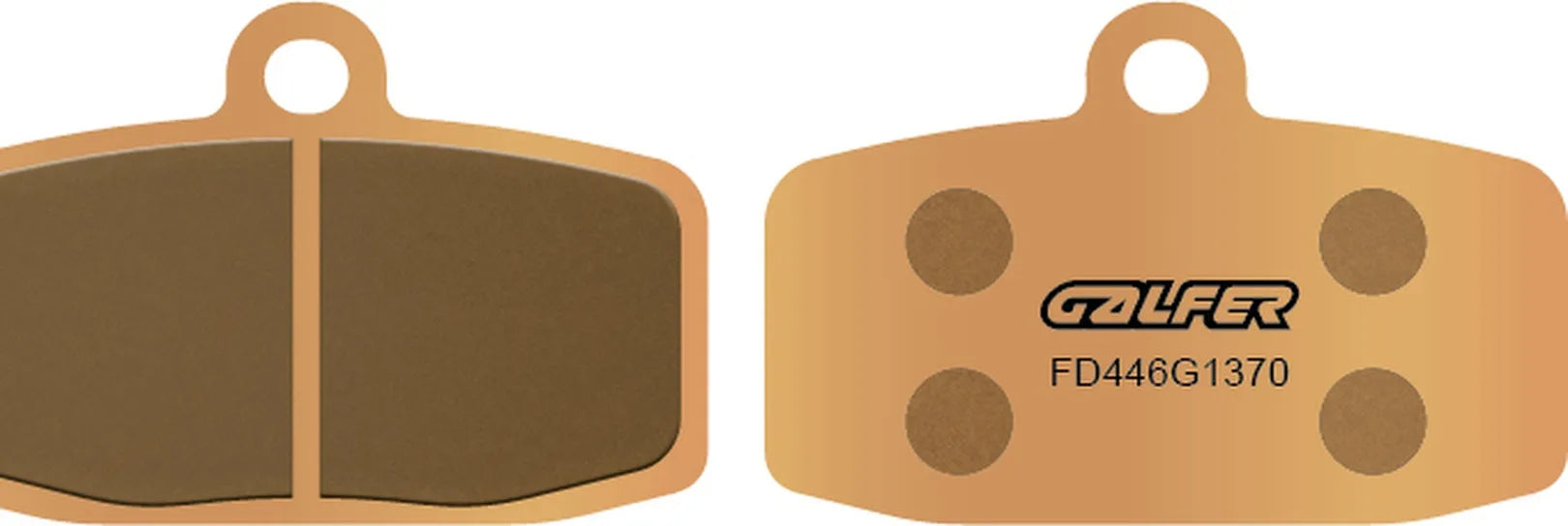 Plaquettes De Frein Avant Frittées Street - Galfer Compatible Avec Gasgas Txt Pro Racing 280 (2012-2013)