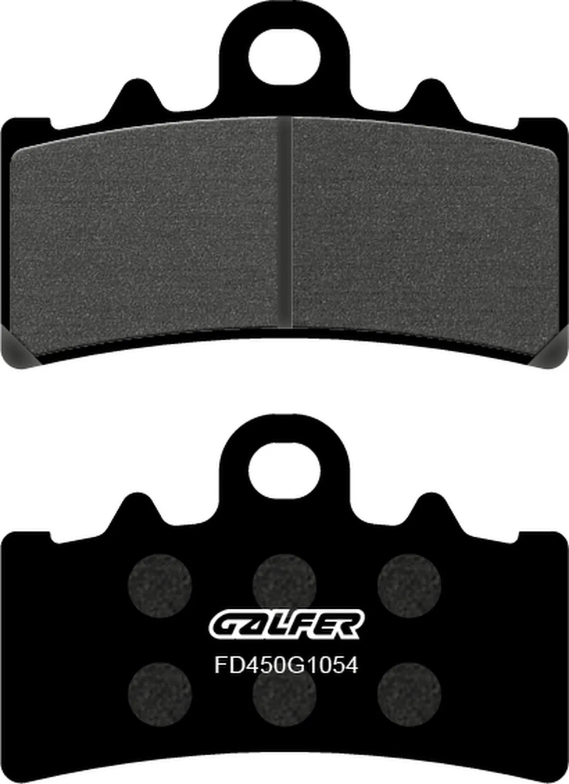 Plaquettes De Frein Avant Semi-Métal - Galfer Compatible Avec Fantic Motor Caballero Scrambler 125 (2018)