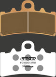 Front Sintered Sport Racing Brake Pads - Galfer Compatible With Ktm Rc 390 (2014-2016)