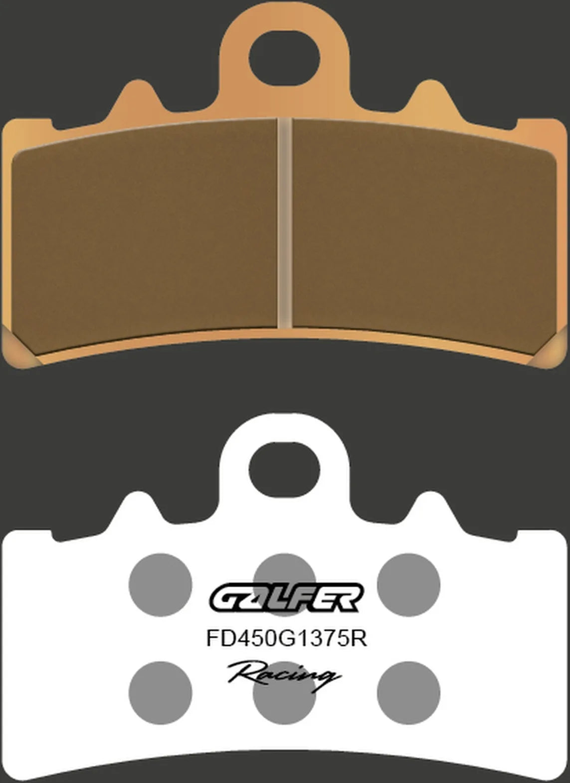 Plaquettes De Frein Avant Frittées Sport Racing - Galfer Compatible Avec Fantic Motor Caballero Rally 125 (2022)