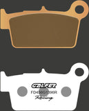 Rear Sintered Racing Off-Road Brake Pads - Galfer Compatible With Yamaha Yz 450 F (2008-2011)