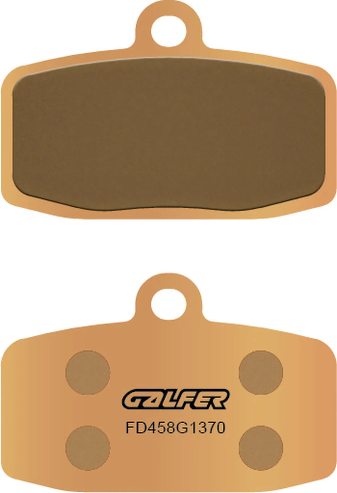 Front Sintered Street Brake Pads - Galfer Compatible With Mir Racing Moto 4 150 (2023)