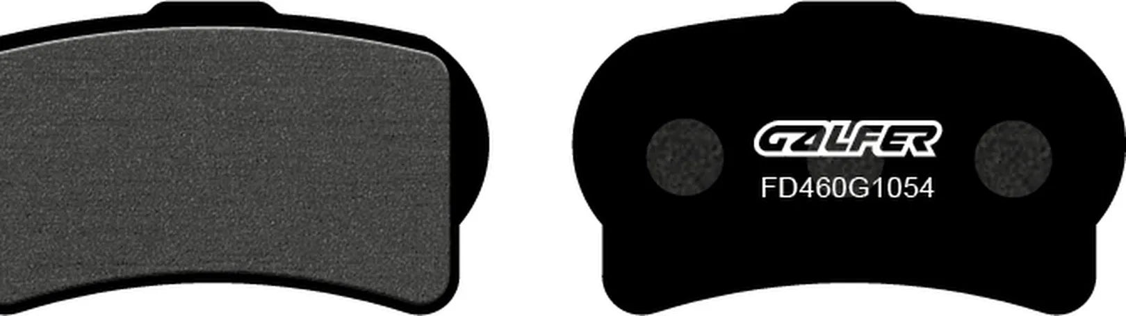 Front Semi-Metal Brake Pads - Galfer Compatible With Jotagas Jtg 300 (2014)
