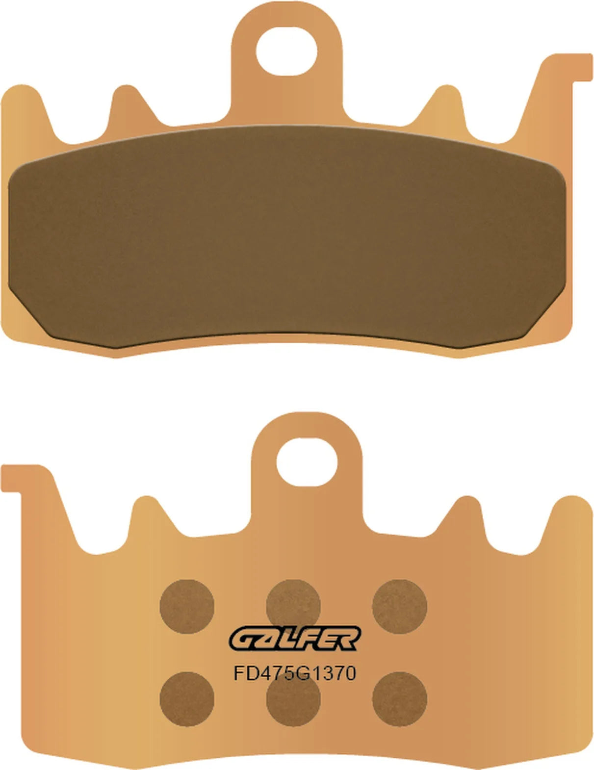 Front Sintered Street Brake Pads - Galfer Compatible With Norton Commando 961 Cafe Racer (2018)