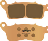 Rear Sintered Street Brake Pads - Galfer Compatible With Honda Vfr 1200 X Crosstourer Dct (2012)
