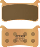 Front Sintered Racing Brake Pads - Galfer Compatible With Honda Cbr 600 Rr C Abs (2018)
