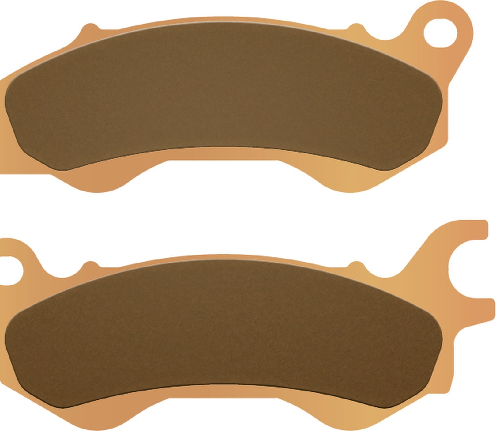Front Sintered Scooter Brake Pads - Galfer Compatible With Herald Brat 250 (2019)