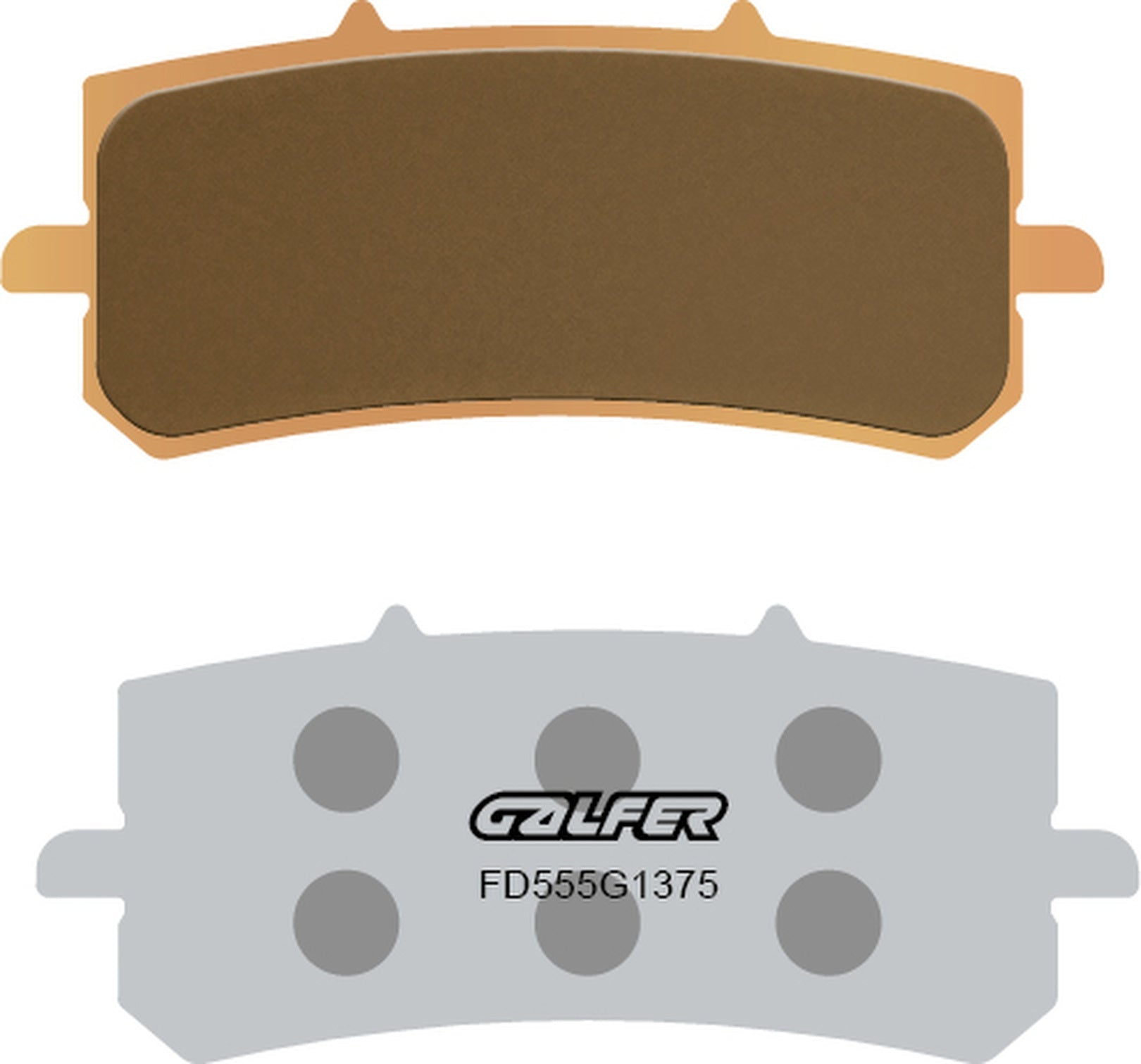 Front Sintered Sport Brake Pads - Galfer Compatible With Help Racing Hr 12Gp 190 (2023)
