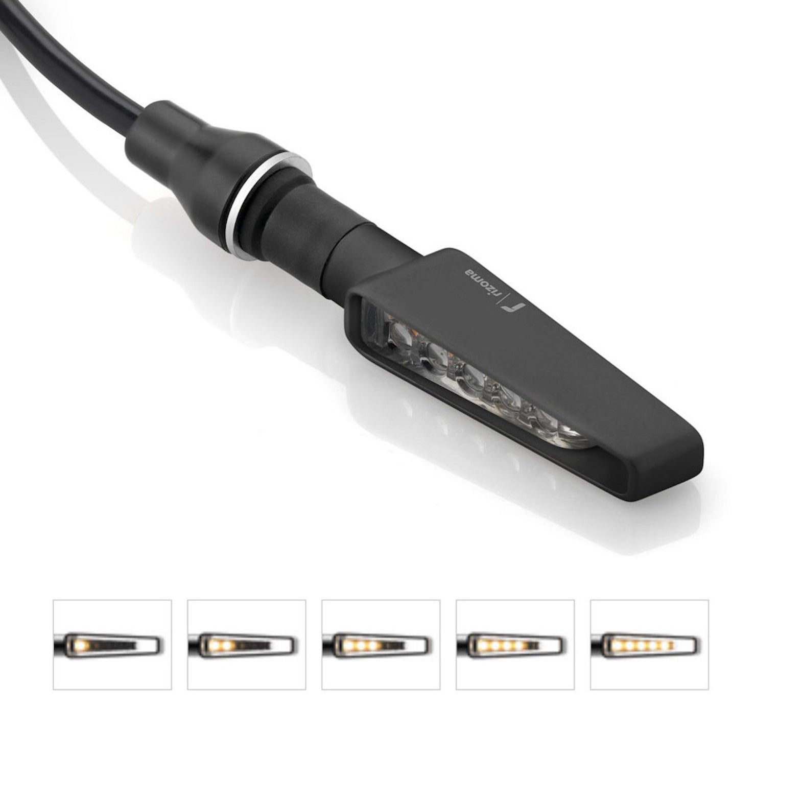 Turn Signal Led Sequential Rear Vision - Rizoma Compatible With Ducati Scrambler 800 Full Throttle (2015-2021)