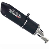Échappement Sans Homologation Sonore Furore Aluminium Noir - Gpr Compatible Avec Cfmoto 700 Mt (2023-2024)