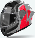 Casque Intégral Pour Moto Airoh Gp800 - Gp8C55 Hpc Carbon Rouge Gloss Competition Taille M