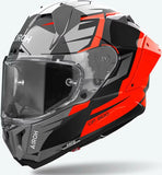 Casque Intégral Pour Moto Airoh Gp800 - Gp8Ma32 Hpc Carbon Orange Gloss Master Taille Xs