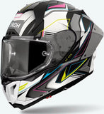 Casque Intégral Pour Moto Airoh Gp800 - Gp8Mu54 Hpc Carbon Multicolore Mat Must Taille Xl