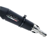 Système D'Échappement Homologué Au Niveau Sonore Gp Evo4 Titanium Noir - Gpr Compatible Avec Sym Max Sym Tl 508 (2021-2024)