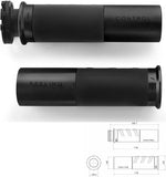 Boutons Ø22 Icon - Rizoma Compatible Avec Kawasaki Z 300 Abs (2015)