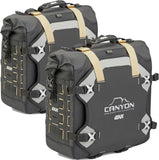 Sacoches Cavalières Monokey Cam-Side Canyon Noir 60 Lt Canyon Nylon - Givi Compatible Avec Ktm 790 Adventure R (2019-2020)