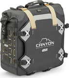 Sacoche Cavalière Monokey Cam-Side Canyon Noir 30 Lt Givi Canyon Nylon Noir Taille 30 Lt.