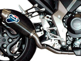 Système D'Échappement Homologué Au Niveau Sonore Conical Carbon - Termignoni Compatible Avec Honda Cb 1000 R (2008-2017)