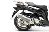 Système D'Échappement Homologué Au Niveau Sonore Round Poppy - Termignoni Compatible Avec Honda Sh 300 (2007-2019)