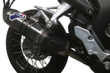 Échappement Sans Homologation Sonore Relevance Poppy Carbon Cap - Termignoni Compatible Avec Honda Crosstourer 1200 (2013-2018)