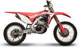 Système D'Échappement Complet Sans Homologation Acoustique Titanium Carbon Cap - Termignoni Compatible Avec Honda Crf 250 (2018-2019)