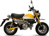 Système D'Échappement Complet Sans Homologation Acoustique Acier Inox Carbon Cap - Termignoni Compatible Avec Honda Monkey 125 (2018-2020)