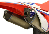 Complete Exhaust System Without Sound Certification Titanium Carbon Cap - Termignoni Compatible With Honda Crf 250 (2018-2021)