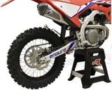Système D'Échappement Complet Sans Homologation Acoustique Titanium - Termignoni Compatible Avec Honda Crf 250 (2021-2022)