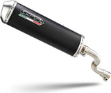 Système D'Échappement Complet Sans Catalyseur Et Homologué Au Niveau Sonore Evo4 Road Aluminium Noir - Gpr Compatible Avec Honda Wave 125 (1995-2007)