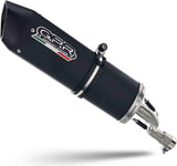 Complete Non-Catalytic Exhaust System With Sound Certification Furore Aluminium Black - Gpr Compatible With Yamaha Yzf-R 125 Ie (2008-2013)