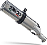 Complete Non-Catalytic Exhaust System With Sound Certification M3 Stainless Steel - Gpr Compatible With Yamaha Mt-07 (2014-2016)