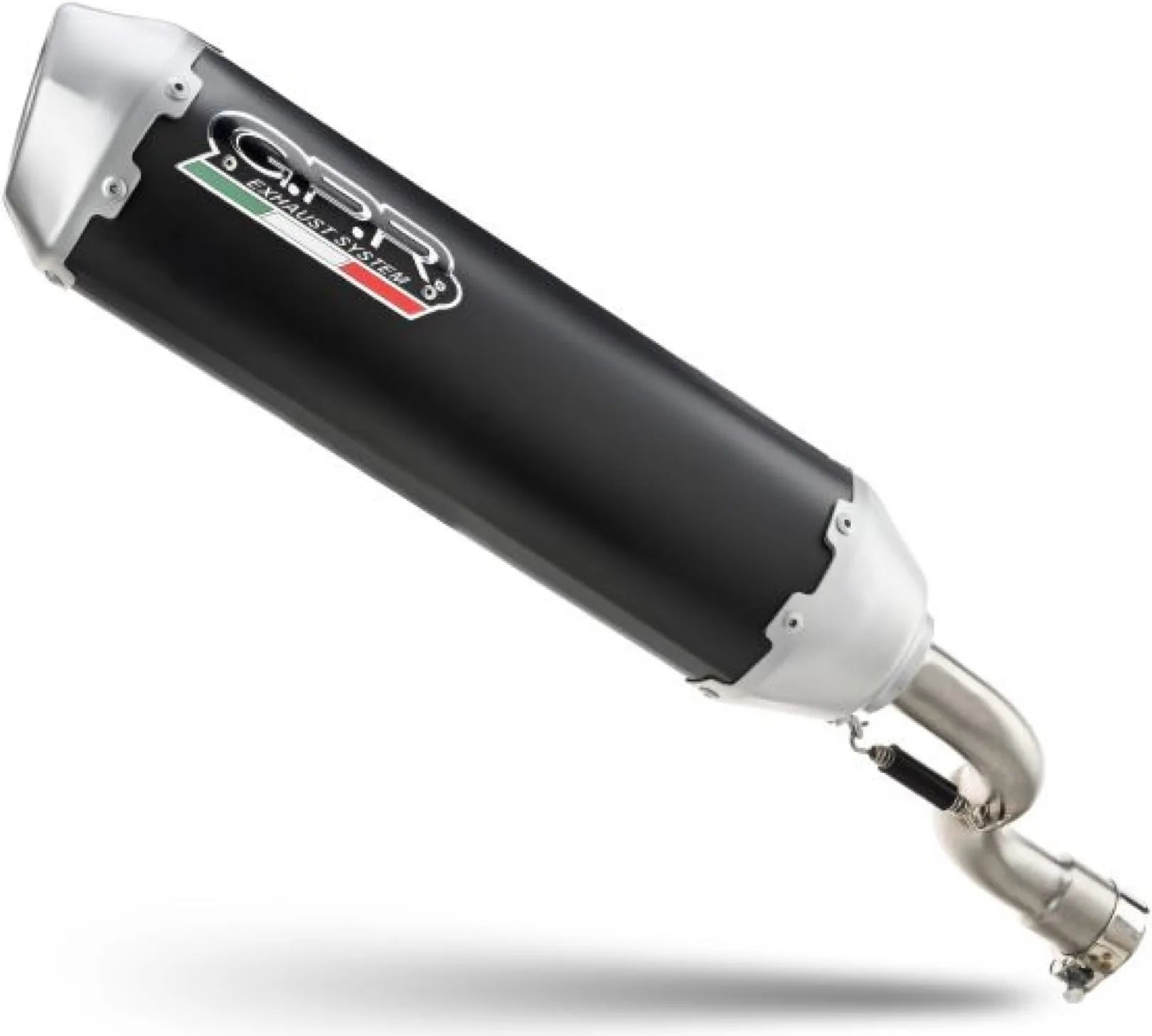 Système D'Échappement Complet Avec Catalyseur Et Homologation Acoustique Pentaroad Acier Noir - Gpr Compatible Avec Zontes M 125 (2022-2023)