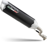 Système D'Échappement Complet Avec Catalyseur Et Homologation Acoustique Pentaroad Acier Noir - Gpr Compatible Avec Zontes M 125 (2022-2023)