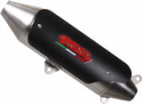 Complete Non-Catalytic Exhaust System With Sound Certification Deeptone Atv Stainless Steel - Gpr Compatible With Yamaha Raptor Yfm 700 R (2006-2014)