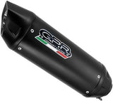Système D'Échappement Complet Avec Catalyseur Et Homologation Acoustique Gp-Revo Titanium Noir - Gpr Compatible Avec Kawasaki Z 650 Rs (2024-2025)