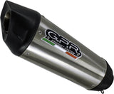 Système D'Échappement Homologué Au Niveau Sonore M3 Acier - Gpr Compatible Avec Husqvarna Svartpilen 401 (2024-2025)