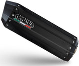 Dual Exhaust System With Sound Certification Hyper Sonic Black Stainless Steel - Gpr Compatible With Bmw K 1600 Gtl (2017-2021)