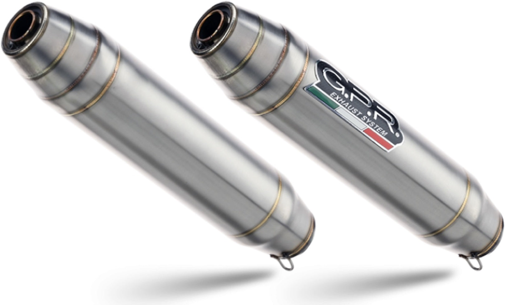 Dual Exhaust System With Sound Certification Deeptone Stainless Steel - Gpr Compatible With Triumph Speed Twin 900 (2020-2021)