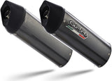Exhaust Tip With Noise Certification Furore Carbon Look - Gpr Compatible With Ducati 748 - S - Sp - R - Rs (1995-2002)