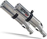 Dual Exhaust System With Sound Certification M3 Titanium - Gpr Compatible With Ducati 848 (2007-2013)