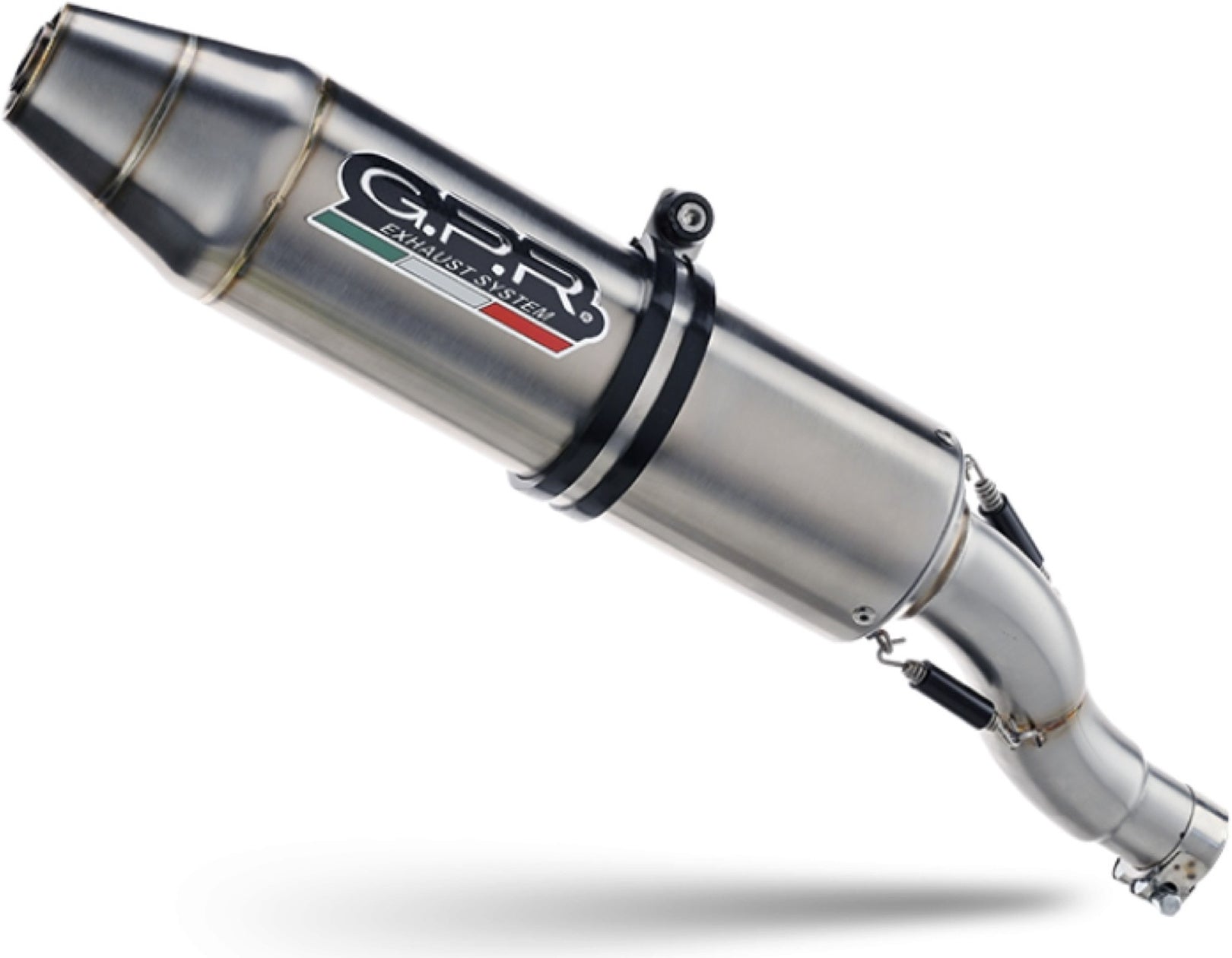 Exhaust Tip With Noise Certification Deeptone Atv Stainless Steel - Gpr Compatible With Can Am Outlander 450 L Dps (2015-2016)