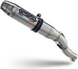 Système D'Échappement Homologué Au Niveau Sonore Deeptone Acier - Gpr Compatible Avec Kawasaki Z 750 - R (2007-2014)