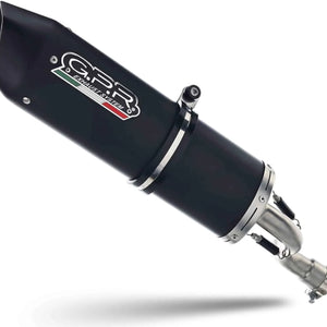 Système D'Échappement Homologué Au Niveau Sonore Furore Aluminium Noir - Gpr Compatible Avec Suzuki Gsx-R 750 (1992-1995)