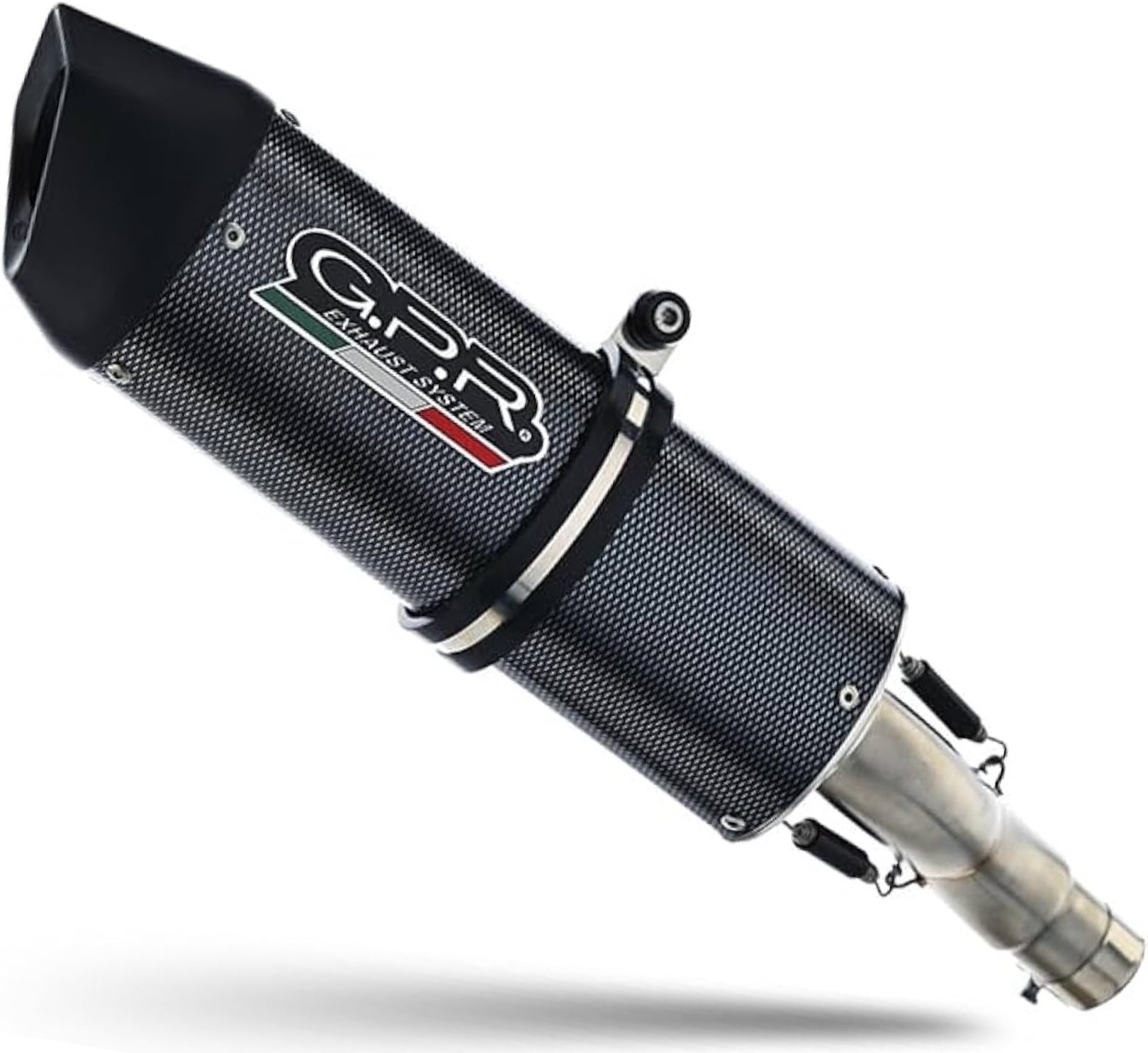 Exhaust Tip With Noise Certification Furore Carbon Look - Gpr Compatible With Can Am Spyder 1000 St - Sts (2013-2016)
