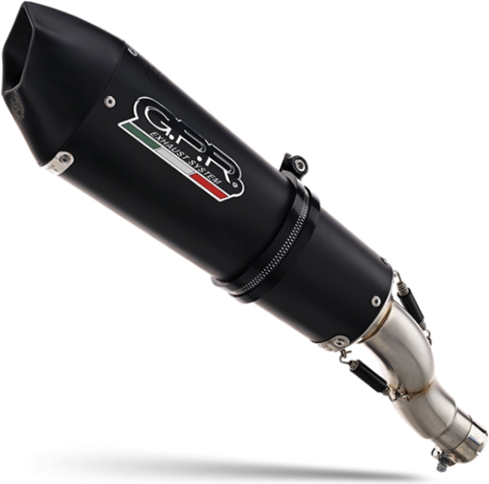 Exhaust Tip With Noise Certification Gp Evo4 Black Titanium - Gpr Compatible With Can Am Spyder 1000 Rt (2013-2023)