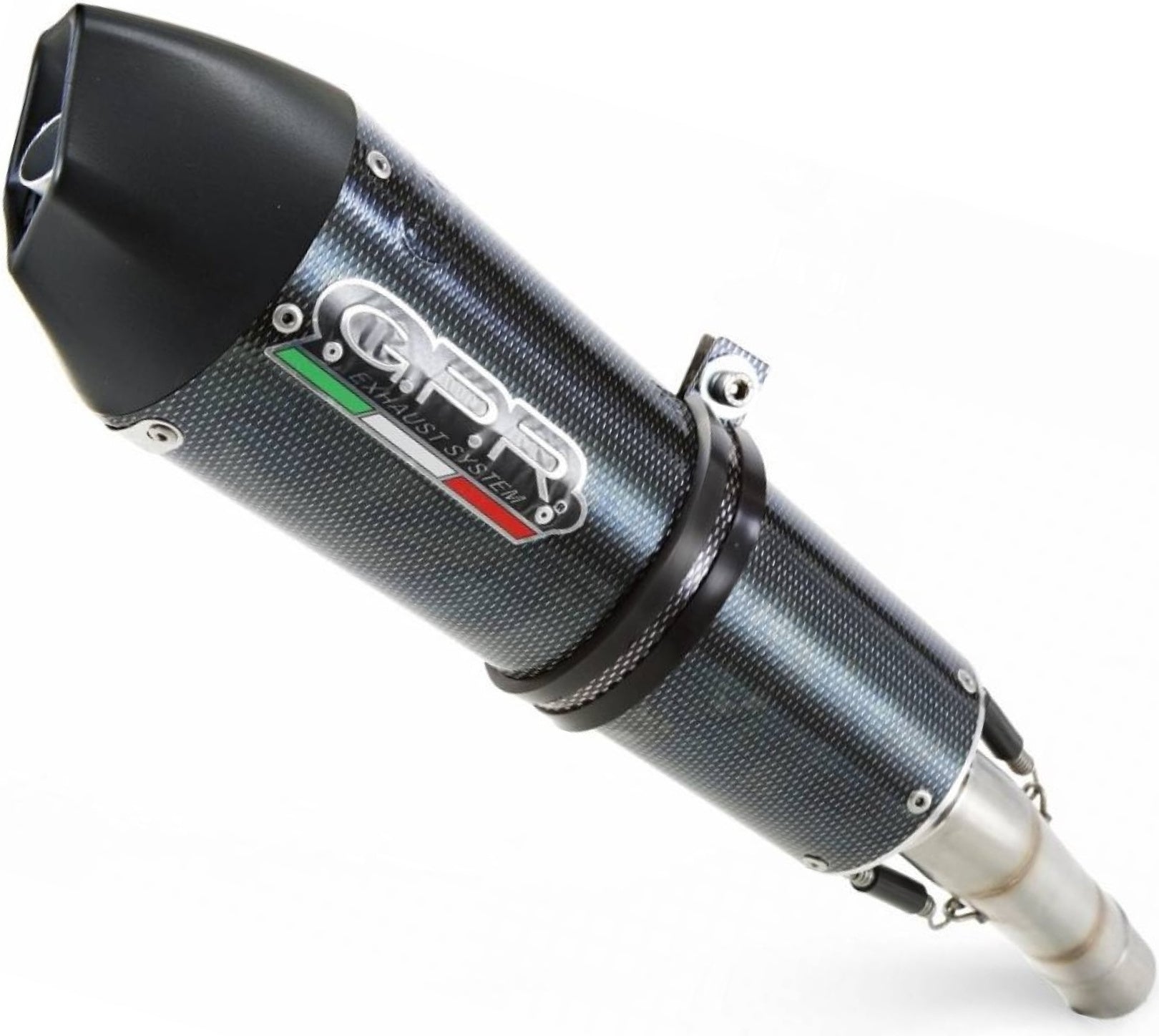 Exhaust Tip With Noise Certification Gpe Anniversary Carbon Look - Gpr Compatible With Can Am Spyder 1000 Rs - Rss (2013-2016)