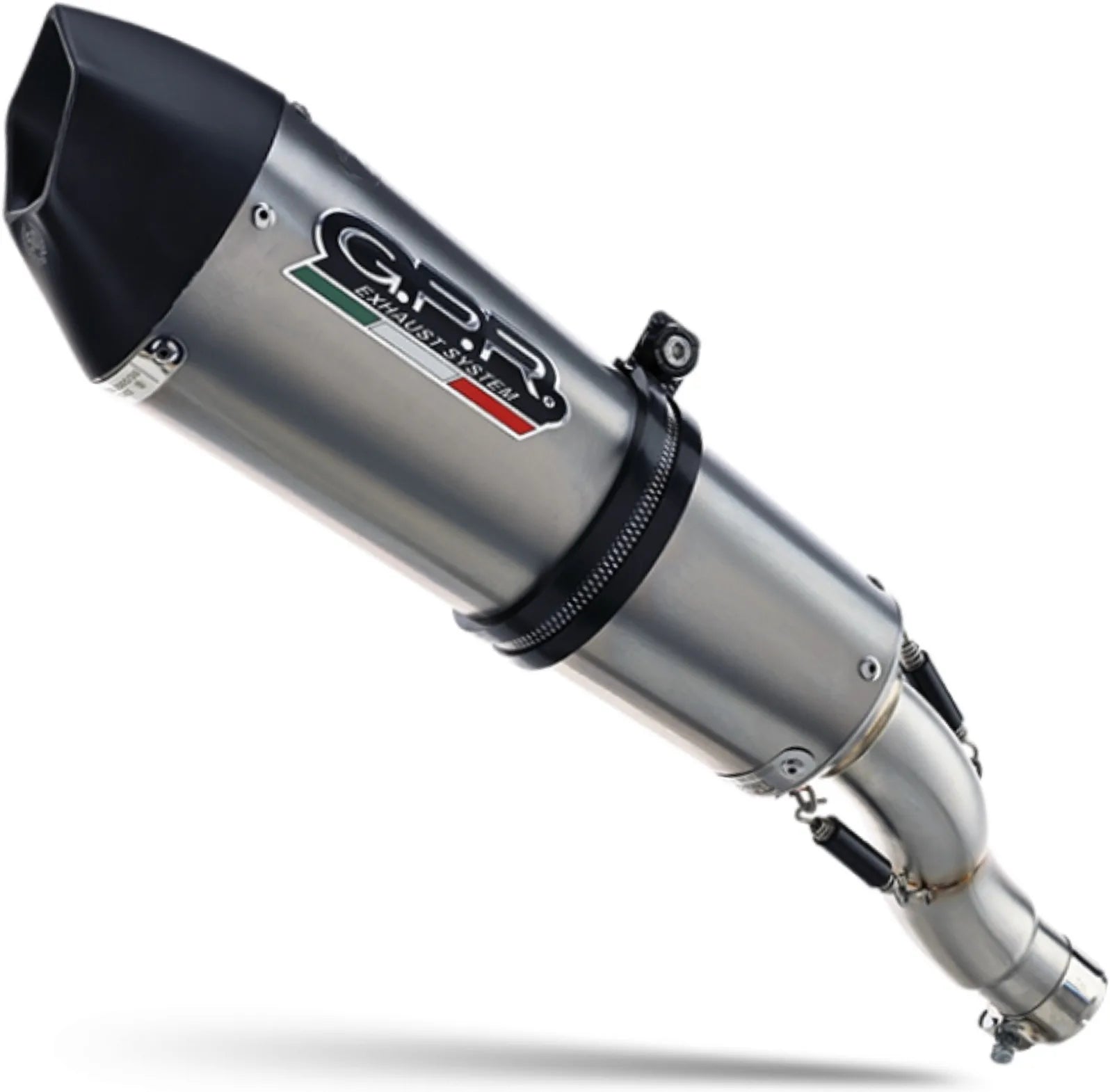 Système D'Échappement Homologué Au Niveau Sonore Gp Evo4 Titanium - Gpr Compatible Avec Zontes 350 T1 (2022-2023)