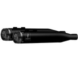 Exhaust Tip With Noise Certification Hr-1 Steel Black Carbon Fiber End Cap - Mivv Compatible With Harley-Davidson Street Glide Special (2017-2026)