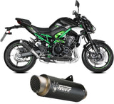 Exhaust Tip With Noise Certification Gppro Steel Black - Mivv Compatible With Kawasaki Z 900 (2025-2026)